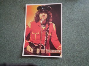 PANINI PICTURE POP 1974 JEFF LYNNE ELO VERY RARE TOP SELLERS UNUSED STICKER CARD