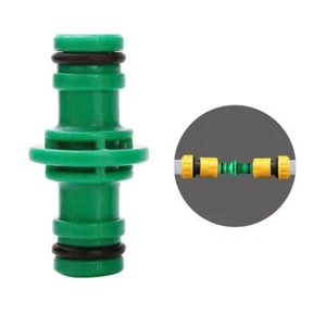 2 Way Garden Hose Connector Quick Joiner Coupler 1/2 Inch Male to Male 1/2" 1pcs - Picture 1 of 12