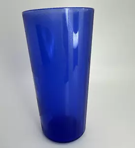 1 Tupperware Tumbler Cup Replacement #2663A Sheer Blue 14oz Shapes and Stripes - Picture 1 of 20
