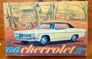 Vintage 1966 Chevrolet Impala Booklets, Manual, Custom Features, Maintenance Log - Picture 1 of 8