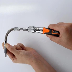 Ratchet Screwdriver Set Repair Tool Kit Precision Screwdriver with 22 Bits 10 - Picture 1 of 7