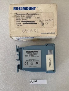 ROSEMOUNT MODELL 644RI1 TEMPERATURTRANSMITTER (32-302 Grad Fahrenheit) - Bild 1 von 4
