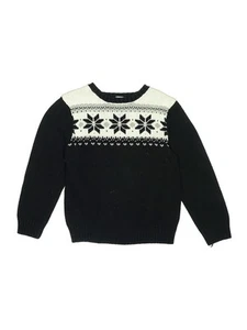 Gymboree Girls Black Pullover Sweater 5 - Picture 1 of 2