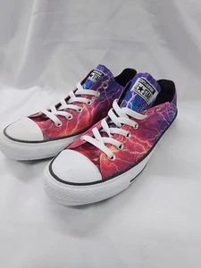 Converse All Stars Limited Edition 'Lightning' Pink & Purple UK 7 #4403 - Picture 1 of 8