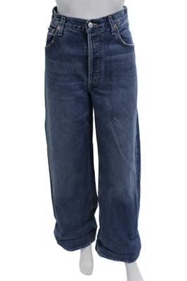 Citizens of Humanity Unisex Dark Blue Wide-Leg Jeans Size 30 - Image 1 of 4