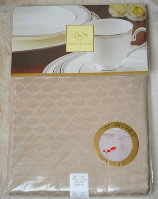 NEW SEALED Lenox Olivia Polyester Tablecloth 52 X 70" OBLONG - Image 1 of 2