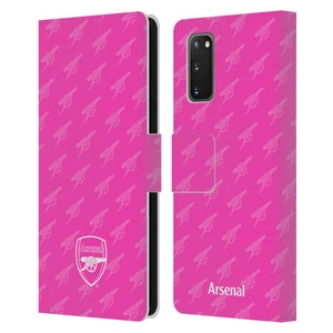 OFFICIAL ARSENAL FC CREST PATTERNS LEATHER BOOK WALLET CASE FOR SAMSUNG PHONES 1 - Picture 1 of 14