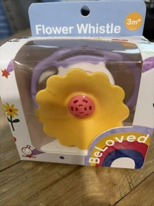 Fischietto Fiore Giocattoli Dentizione Bambino Multisensoriale Montessori Baby Dentiether a... - Foto 1 di 2