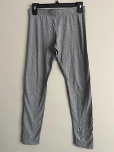 Youth NIKE Grey Logo Leggings; Size XL - Picture 1 of 3