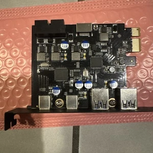 ULS-6210 6-Port USB PCIe Card PCI Express to Type C(2), USB Type-A(2) Expansion - Afbeelding 1 van 3