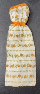 Vintage Barbie 1978 BEST BUY RARE FLORAL ORANGE/green SHEATH DRESS Never Washed - Picture 1 of 9