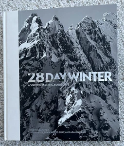 28 Day Winter A Snowboarding Narrative Hardcover Autographed by Blotto Excellent - Imagen 1 de 11