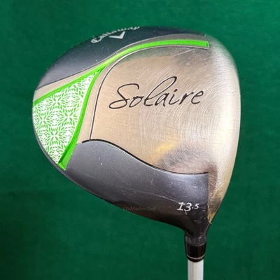 Lady Callaway Solaire 13.5° Driver 3 Fábrica Grafito Damas con HC *abolladura* Foto 1 de 4