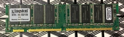 KINGSTON 128MB PC133 KTH-VL133/128 168-pin Non-ECC- PC Memory RAM - Image 1 of 2