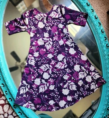 Lularoe - Niñas - Vestido con bolsillos - Talla 6 Foto 1 de 2