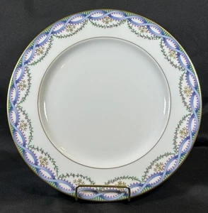 Tiffany & Co Limoges France Louveciennes Porcelain 10 3/8” Dinner Plate EUC - Picture 1 of 15