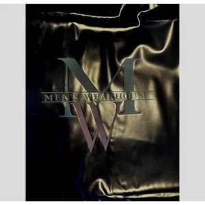 Borsa da viaggio uomo Wearhouse Garment nylon nero impermeabile cerniera con manico nuova - Foto 1 di 5