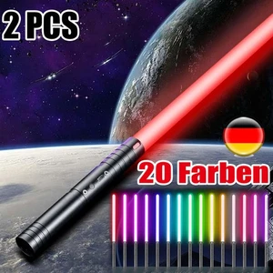 2 in1 Lichtschwert Kinder,Light Säbel Lichtschwert,Doppelklingen Laserschwert - Bild 1 von 22