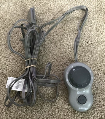 Controlador de manta térmica eléctrica Sunbeam S85A control 3 clavijas cable 180w  Foto 1 de 4