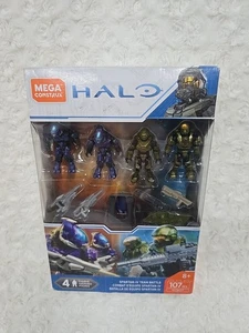 Mega Construx - Halo Spartan-IV Team Battle - Figure Set- 2019 New - Picture 1 of 5