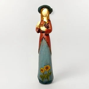 Caftco Faceless Harvest Pilgrim Woman Figurine - Picture 1 of 6