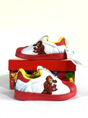 New Adidas Toddler Infant Shoes Marvel Size 6 Sneakers - Image 1 of 4