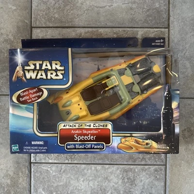 Star Wars Anakin Skywalker Speeder com painéis de explosão Ataque dos Clones - Imagem 1 de 3