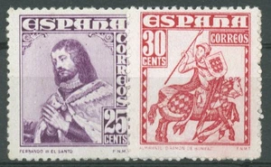 Spanien 1948 Persönlichkeiten 955/56 mit Falz - Bild 1 von 1