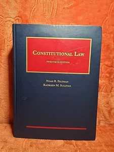 Noah R. Feldman's Constitutional Law Book. 20th Edition Hard Cover. - Imagen 1 de 7