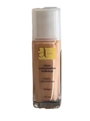 Almay Clear Complexion Liquid Makeup Heals Blemishes, Beige , Oil Skin 1 fl oz - Image 1 of 4
