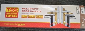 Maniglia Porta Leva Elite 267mm Bianco/PZ Centri 117mm/237mm Centri Vite - Foto 1 di 1