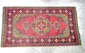 antiker Orientteppich 3x5 antiker Hamadanteppich um 1890 - Bild 1 von 8