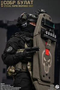 1:6 Easy & Simple Russian СОБР Булат Special Rapid Response Unit SOBR 12" Figure - Picture 1 of 23