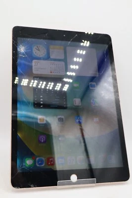 Apple iPad 7. Gen 2019 10,2 WiFi 32GB Rosé Gold A2197 Displayschaden #5306 - Bild 1 von 4