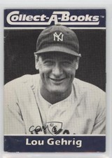 1990 CMC Collect-A-Books Lou Gehrig HOF