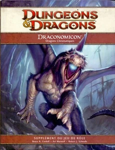 JEU DE ROLE / D&D 4 / DUNGEONS ET DRAGONS 4 DRACONOMICON DRAGONS CHROMATIQUES - Imagen 1 de 1