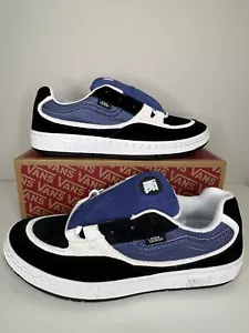 Vans Trainers Speed Ls Black Navy Trainers Lace Up Skate White Various Sizes - Picture 1 of 6