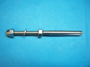 T316 Stainless Steel End Fitting for Cable Railing - for 3/16" Cable (QTY 100) - Picture 1 of 1