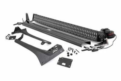Rough Country for Jeep 50" LED Light Bar Kit Blk Series Gladiator JT Wrangler JL - Image 1 of 4