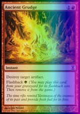 Magic the Gathering MTG Ancient Grudge (143) Time Spiral   LP FOIL