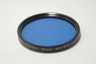 Contax 55mm B10(80B) MC Blue Filter [Cx-12] - Image 1 of 4