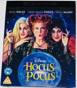 Hocus Pocus 4K Ultra HD Blu-ray & Blu-ray - Neuwertig mit Schuber - Englisch - Bild 1 von 1