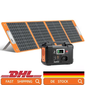 Generator słoneczny 200W 151Wh Elektrownia Max-250W z ładowarką panelu słonecznego 100W - Zdjęcie 1 z 23