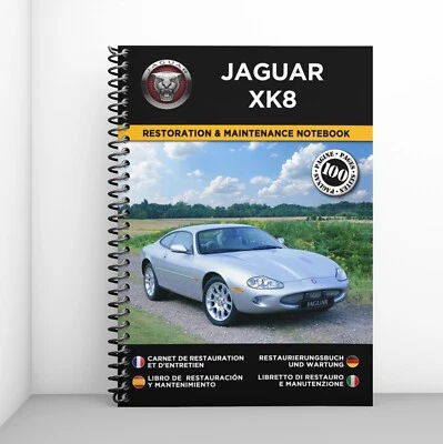 JAGUAR XK8 : Libretto Di Restauro E Manutenzione - CONSEGNA GRATUITA - Immagine 1 di 4