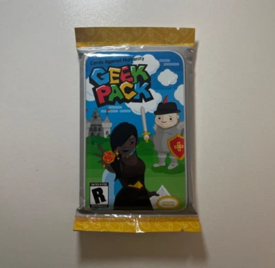 Cards Against Humanity Geek Pack Conjunto de Expansão NOVO LACRADO - Imagem 1 de 2