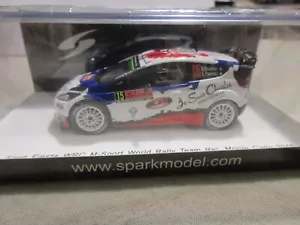 SPARK 1/43 FORD FIESTA WRC M-SPORT WORLD RALLY TEAM RET. MONTE CARLO 2015 S4510 - Foto 1 di 9