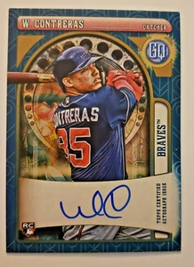 WILLIAM CONTRERAS 2021 QYPSY QUEENS AUTOGRAMM 78/99 lila - Bild 1 von 5