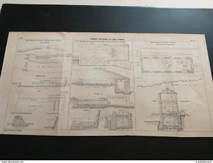 ANNALES PONTS et CHAUSSEES (Dep 09) Tramways électriques du saint-Gironnais 1917 - Imagen 1 de 3