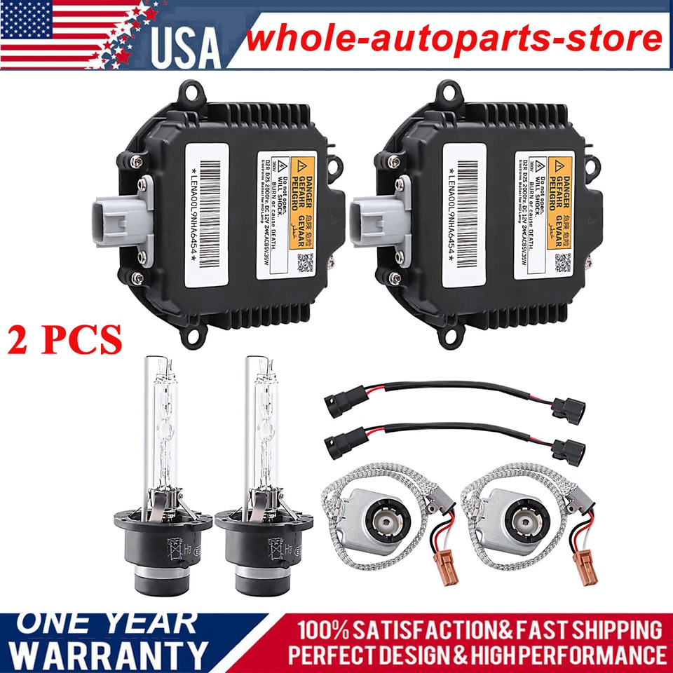 HID Xenon Headlight Ballast W/ Igniter Cord Bulb Nissan Infiniti Nzmns111lbna