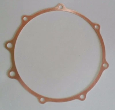 CUBIERTA EMBRAGUE HONDA CX500T CX650T Y SOPORTE LEVA JUNTA COBRE .53MM ESPESOR Foto 1 de 2